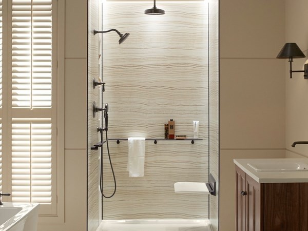 KOHLER LuxStone® Shower Systems
